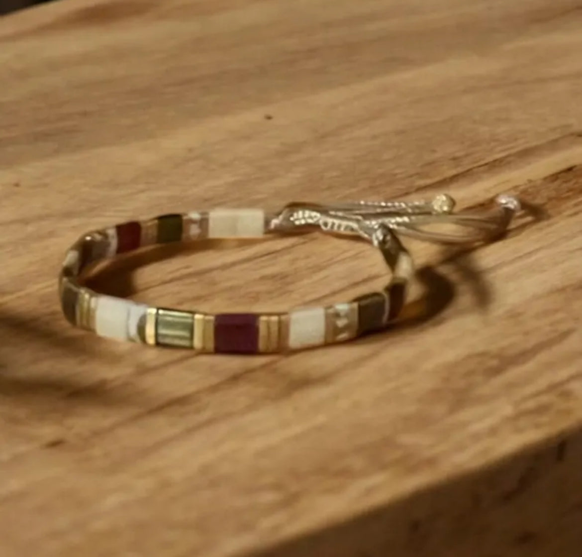 Bracelet miyuki : Seraya | bracelet de perles japonaises bohème chic