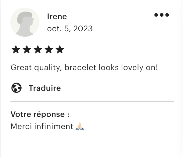 Bracelet miyuki Ana turquoise et plaqué or 24 carats