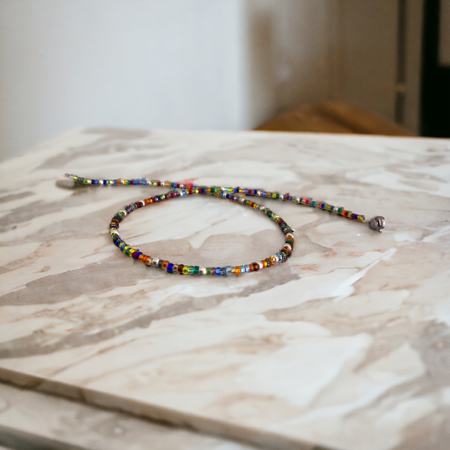 Collier Miyuki : Oria , collier de perles multicolore Miyuki