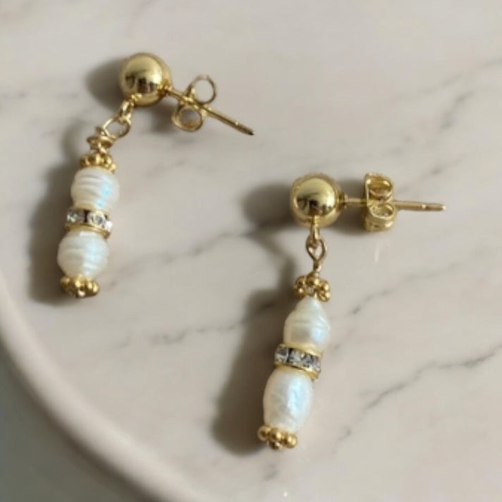 Boucles d’oreilles en acier inoxydable