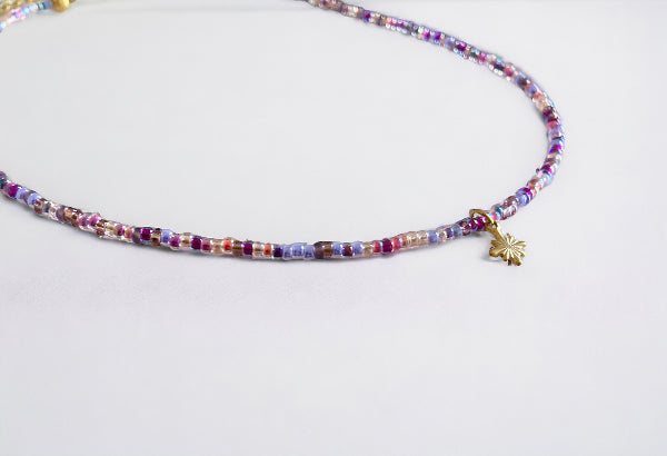 Collier Miyuki : Anastasia , ras de cou très fin de perles japonaises