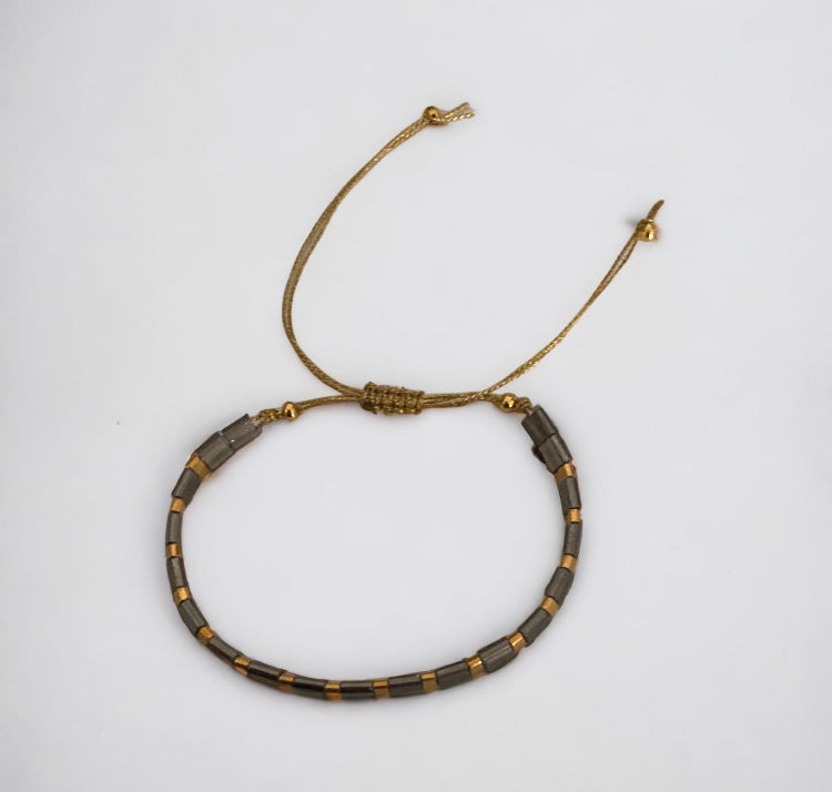 Bracelet Miyuki : Nina , bracelet Miyuki Tila ajustable