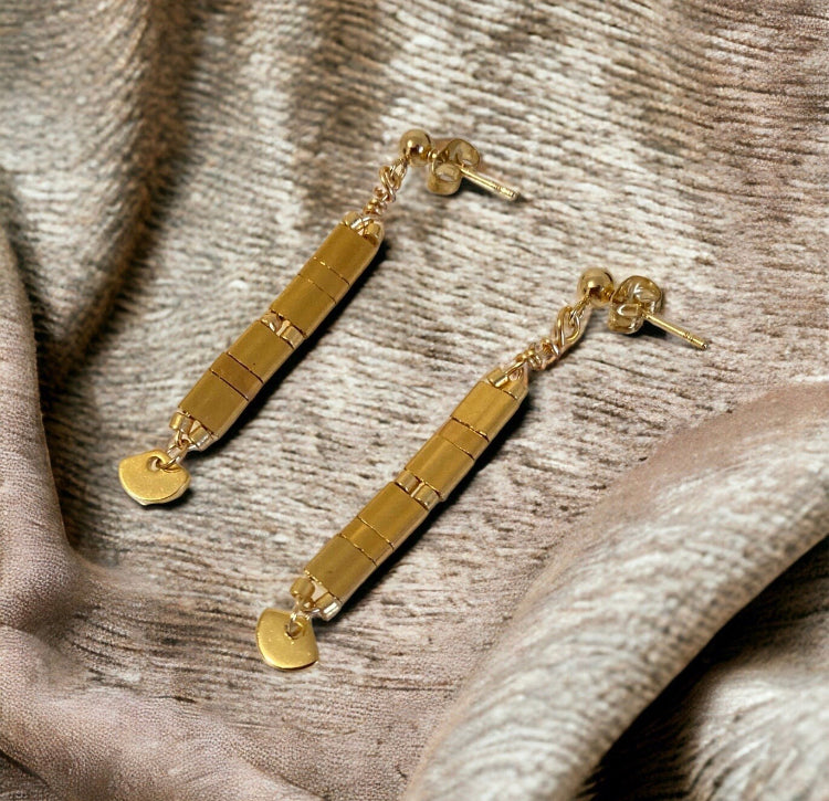 Boucles d’oreilles Miyuki Tila