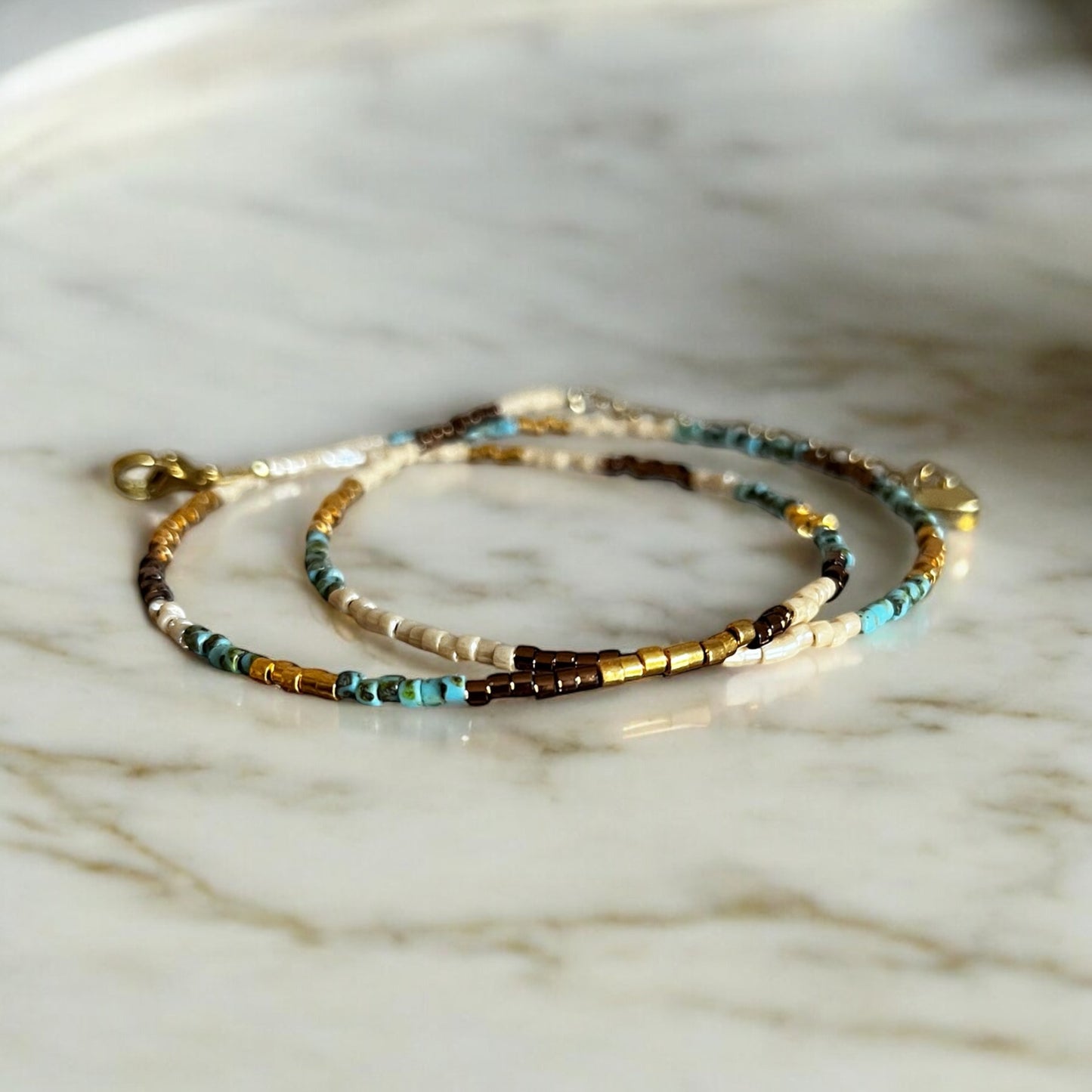 Bracelet Miyuki | Bohème, bracelet multi rangs en perles Miyuki