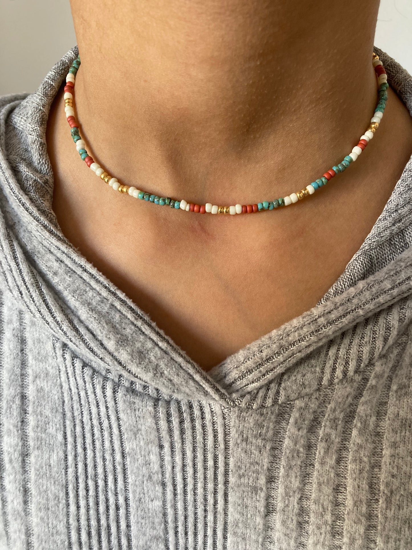 Collier Miyuki : Boëmia collier de perles de rocailles miyuki boho