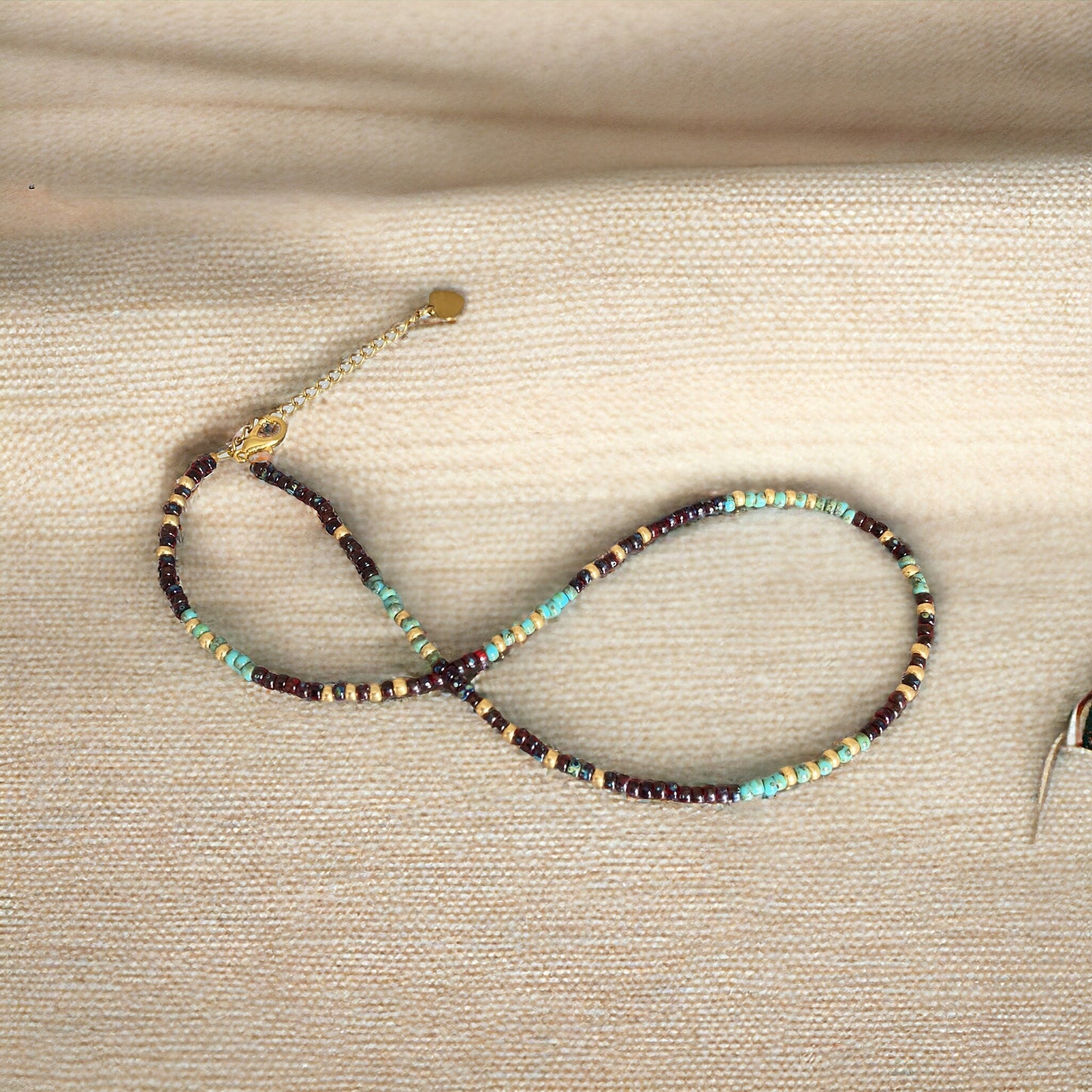 Collier Miyuki : Ima, collier bohème en perles de rocailles Miyuki