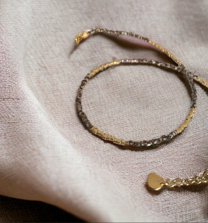 Collier miyuki Alma ras de cou collier minimaliste pour femme