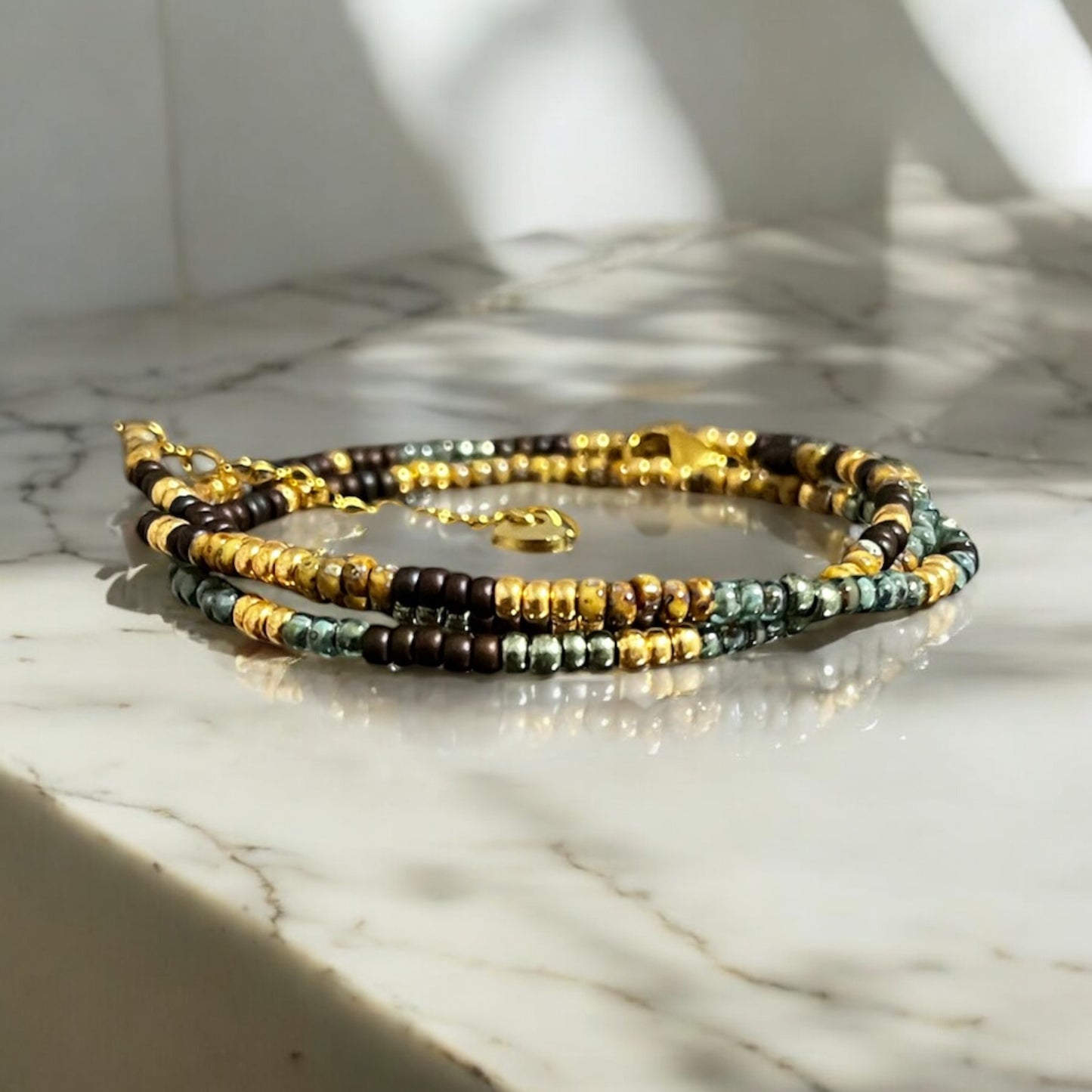 Bracelet Miyuki | Bali, bracelet multi rangs en perles Miyuki