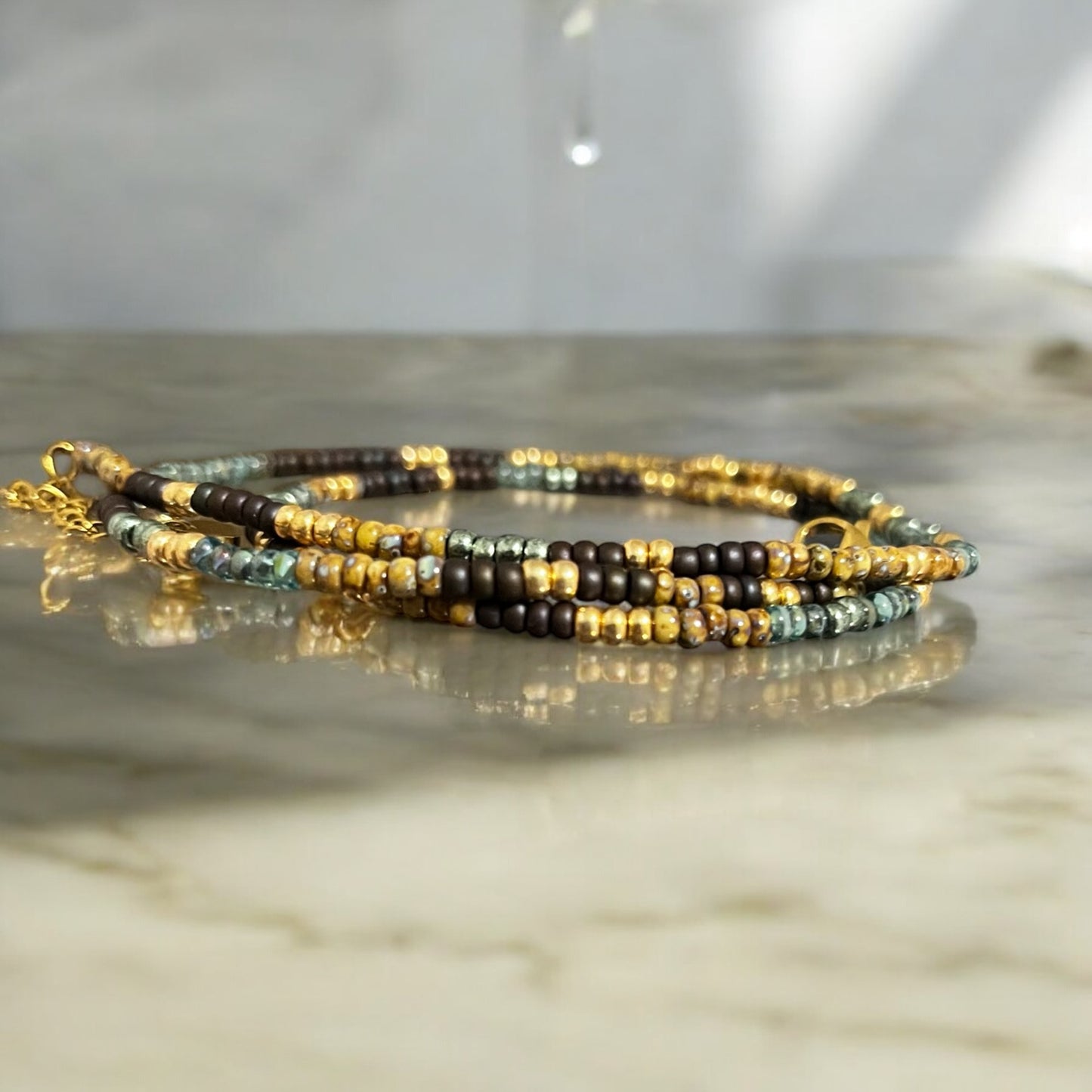 Bracelet Miyuki | Bali, bracelet multi rangs en perles Miyuki