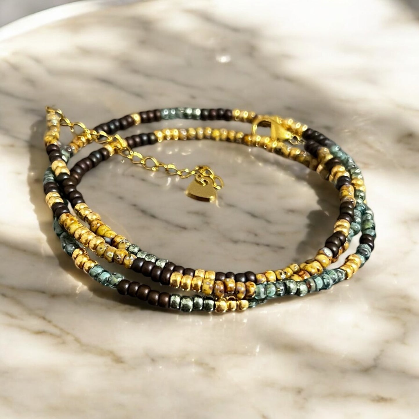 Bracelet Miyuki | Bali, bracelet multi rangs en perles Miyuki