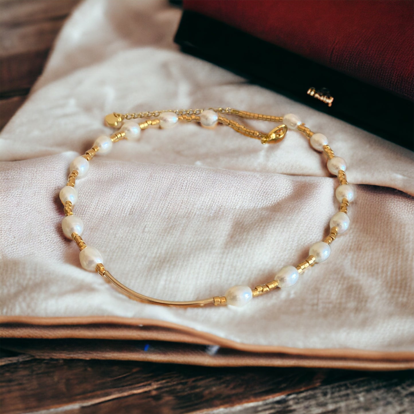 Collier Miyuki : Claudia , collier de perles de culture et perles japonaises à