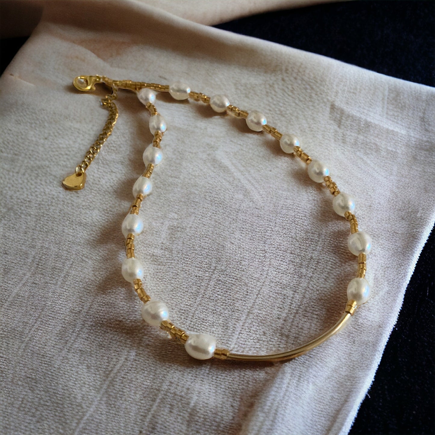 Collier Miyuki : Claudia , collier de perles de culture et perles japonaises à